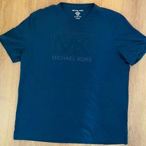 Michael Kors Blue Short Sleeve Tee